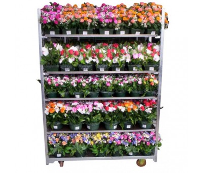 Chariot à fleurs