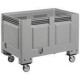 Caisse palette 4 roulettes 1200x800
