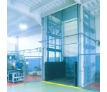 Monte charges industriel double colonne - EURODOCK