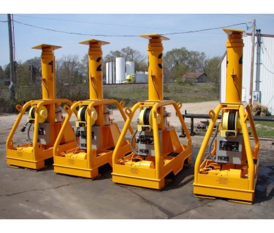 Portique de levage à mâts télescopiques