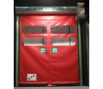 Porte souple spéciale issue de secours - EURODOCK