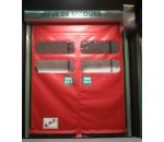 Porte souple spéciale issue de secours - EURODOCK