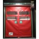 Porte souple spéciale issue de secours