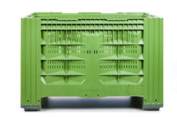 Caisse palette plastique ajourée 1200 x 1000 – Réf 115FA/N