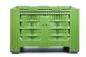 Caisse palette plastique ajourée 1200 x 1000 – Réf 115FA/N
