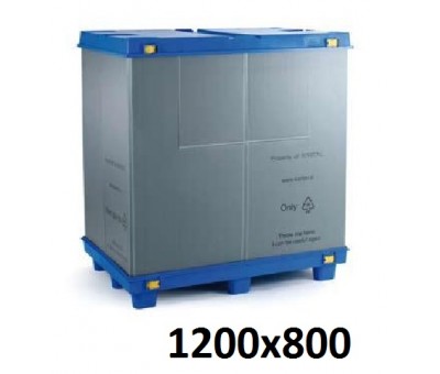 Box palette à ceinture PP 1200x800 | 1200x1000