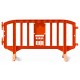 Barrière plastique de sécurité 2 mètres, BL-MOVIT2000