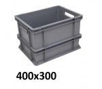 Bac gerbable norme Europe, parois pleines 400x300 - BAC-LAND PACK
