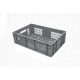 Vente Bacs gerbables euronormes ajourés plastique 600x400 (BAC-LAND PACK)