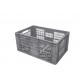 Comparateur Bacs gerbables euronormes ajourés plastique 600x400