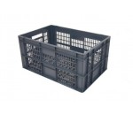 Bacs gerbables euronormes ajourés plastique 600x400 - BAC-LAND PACK
