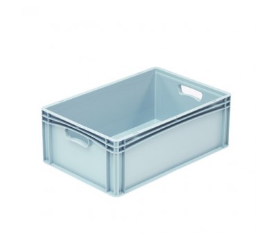 Prix Caisse plastique pleine gerbable Euronorme, 600x400