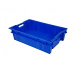 Bac gerbable emboîtable à 70% 600x400 parois pleines, BL-GE6415-11 - BAC-LAND PACK