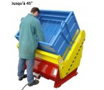 Basculeur de caisse palette iinclineur 45° Type AP 45 - MANERGO