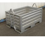 Caisse métallique perforée à lyres, Perfo Box - MANERGO