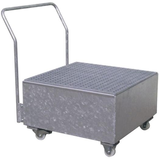 Bac de rétention mobile en acier galvanisé – SW2 Mobil - CEMO FRANCE