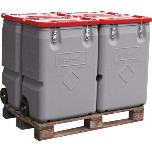 Conteneur plastique MOBIL-BOX homologué ADR - CEMO FRANCE