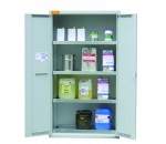 Armoire de sûreté haute 1 ou 2 portes pour produits dangereux - CEMO FRANCE