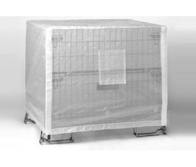 Housse de protection réutilisable pour conteneur en fil