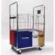 Chariot roll grand volume spécial tri et recyclage