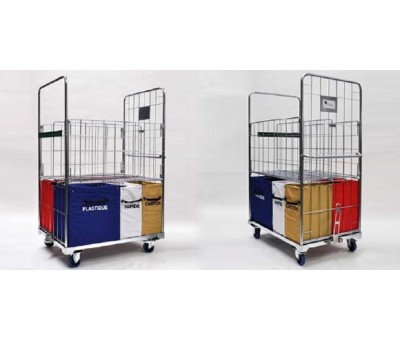 Devis Chariot roll grand volume spécial tri et recyclage