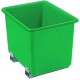 Bac plastique rectangulaire FDV, avec fourreaux
