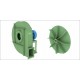 Ventilateur centrifuge TG 1080 à 15000 m3/h pour poussière et particules