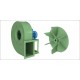 Ventilateur centrifuge TPA 480 à 7500 m3/h pour copeaux, déchets, granules