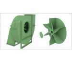 Ventilateur centrifuge TTRC 4000 à 130000 m3/h à moyenne et haute pression - EUROVENTILATORI FRANCE