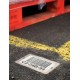 Etiquette de marquage au sol scellée Floortag
