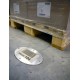 Plaque de marquage au sol à sceller pour entrepot FloorBlock Alu