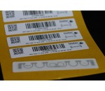 Etiquette RFID à transfert thermique sur support synthétique - INOTEC BARCODE SECURITY