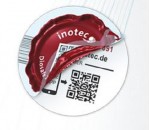 Etiquette inviolable anti-contrefaçon DIOSAFE® - INOTEC BARCODE SECURITY