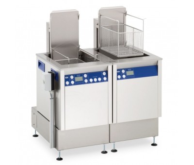 Machine à ultrason 2 cuves pour lavage et rinçage