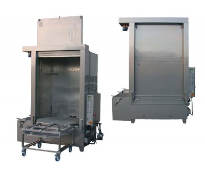 Cabine de nettoyage industriel à chargement frontal Série H