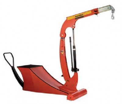 Grue d'atelier à contrepoids et porte à faux jusqu'à 500 kg