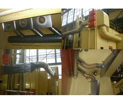 Devis Centrale de filtration industrielle grande capacité 2400 à 24000 m3/h