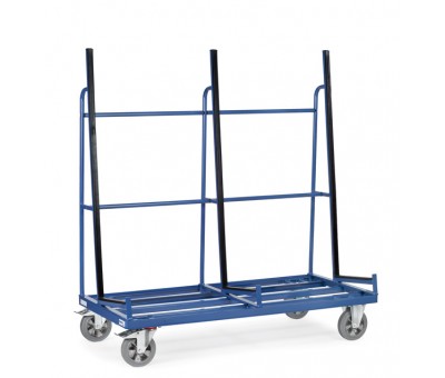 Chariot porte panneaux type chevalet simple face