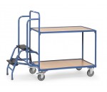 Petit chariot préparateur de commande à marchepied - AVMD