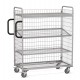 Achat Chariot préparateur de commande grillagé 300 kg