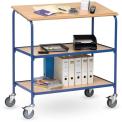 Achat Grand pupitre d'atelier roulant à 2 plateaux