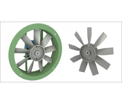 Ventilateur hélicoide 1320 à 8500 m3/h EVP