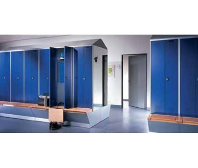 Achat Vestiaire 2 portes à coffre de rangement