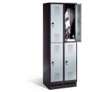 Armoire vestiaire 2 niveaux S 3000 Evolo - DL INDUSTRIE