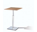 Table assis debout réglable en hauteur avec roulettes - AVMD