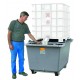 Bac de rétention IBC en polyester armé 1000 litres