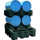 Achat Bac de soutirage PE monobloc 450 litres 2 / 4 fûts