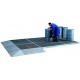 Plateforme de rétention acier modulaire
