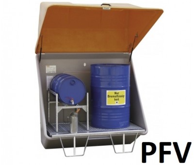 Box de rétention en polyester armé