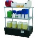 Rayonnage Euro-PE pour bidons et petits contenants